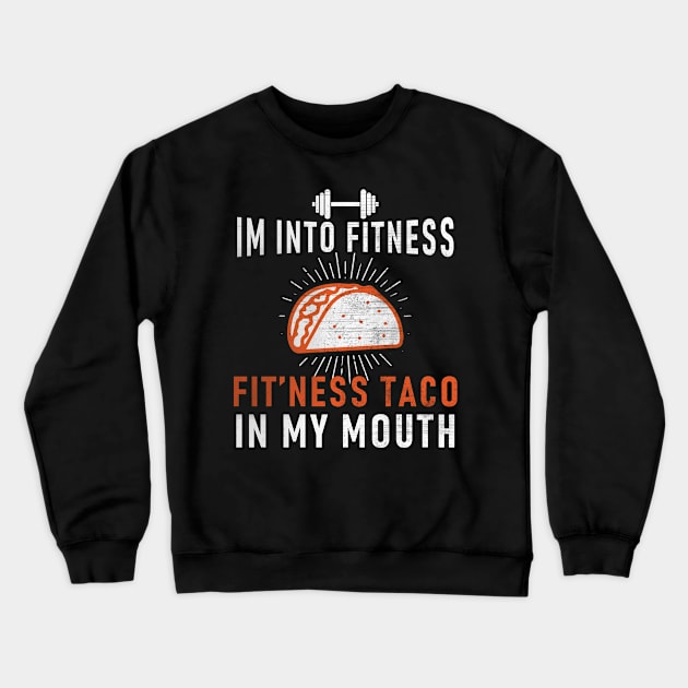 Fitness Crewneck Sweatshirt by UniqueWorld